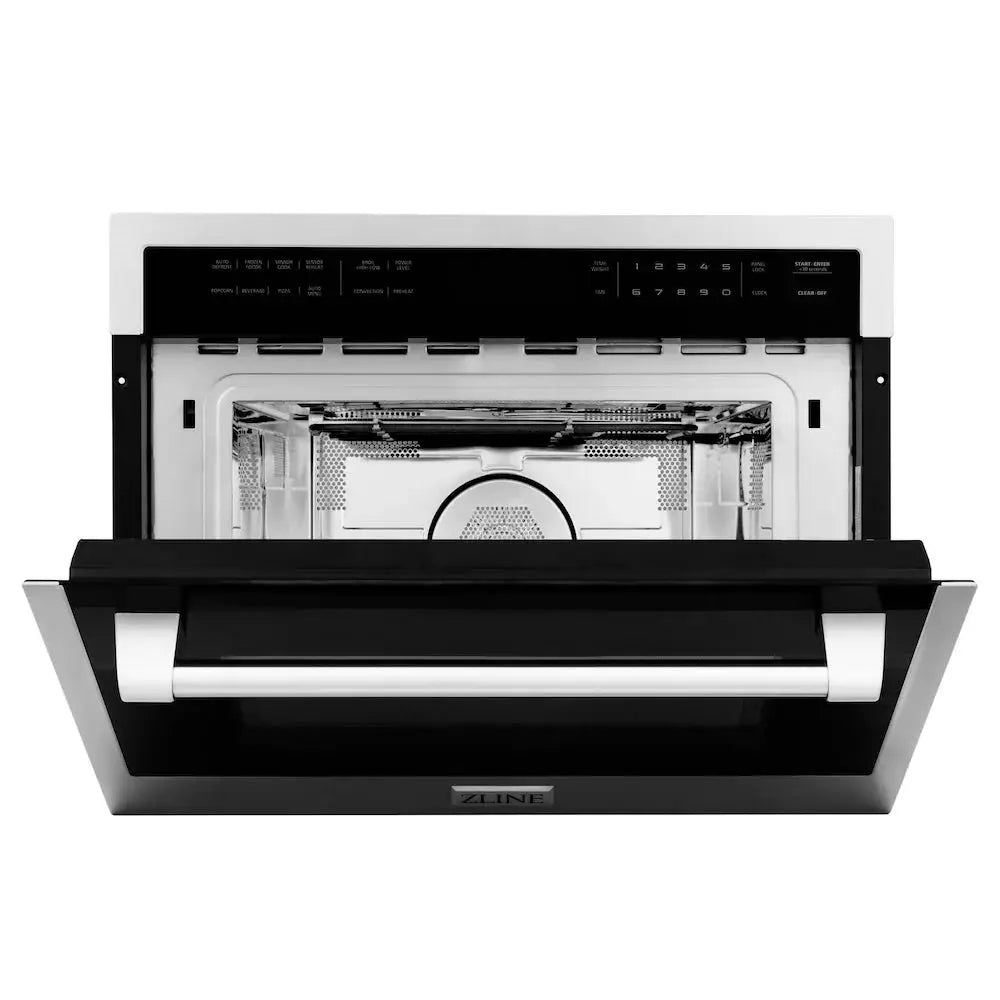 ZLINE 30" Oven ASW30 & Microwave MWO24 Bundle, 2KP-MW24-AWS30 by Farmhouse Kitchen and Bath