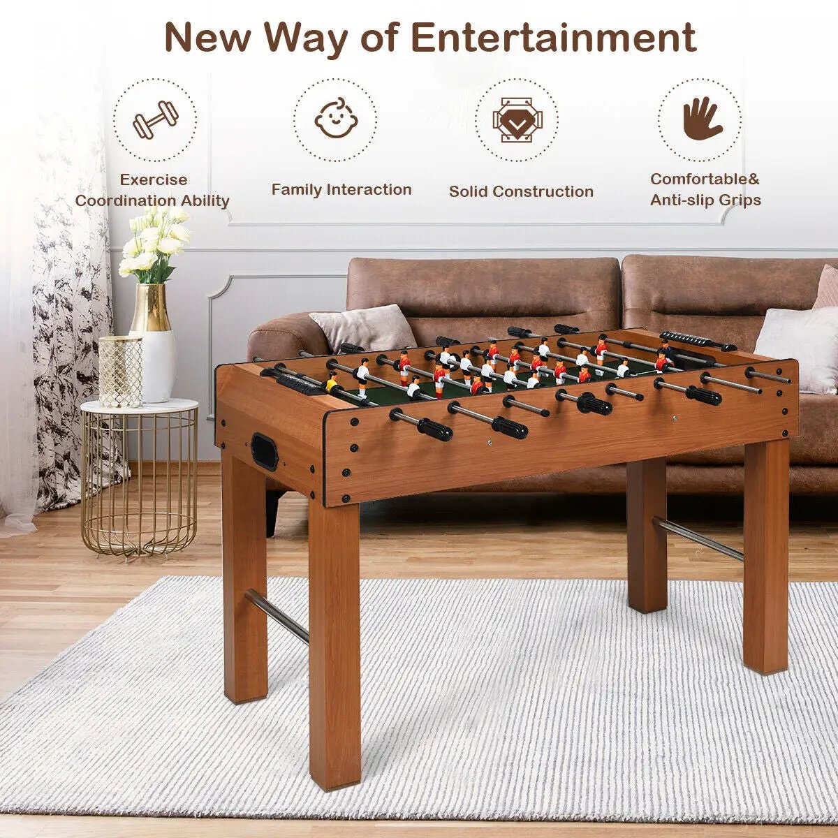 48 Inch Competition Game Foosball Table by DirectDeals