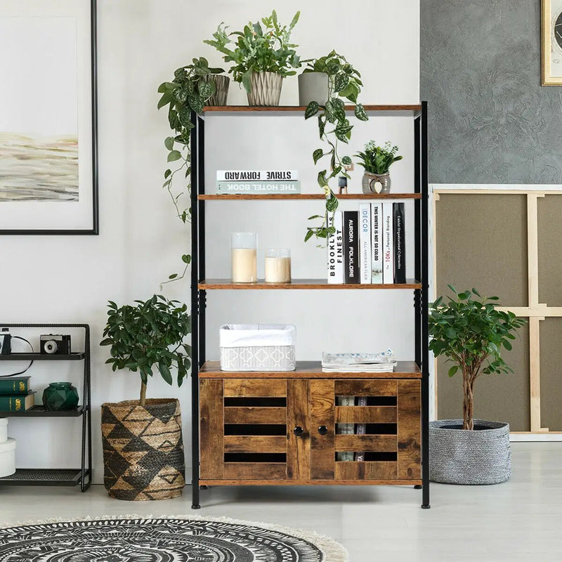 Industrial Storage Shelf with 2 Shutter Doors by DirectDeals