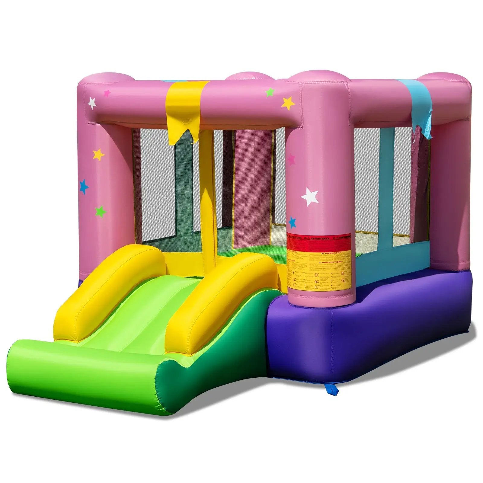 Inflatable Bounce House with Jumping Area for Indoor Outdoor Party by DirectDeals