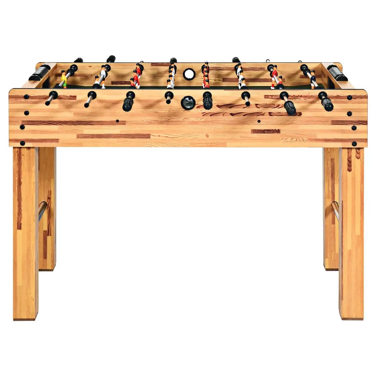 48 Inch Foosball Table Indoor Soccer Game-Beige by DirectDeals