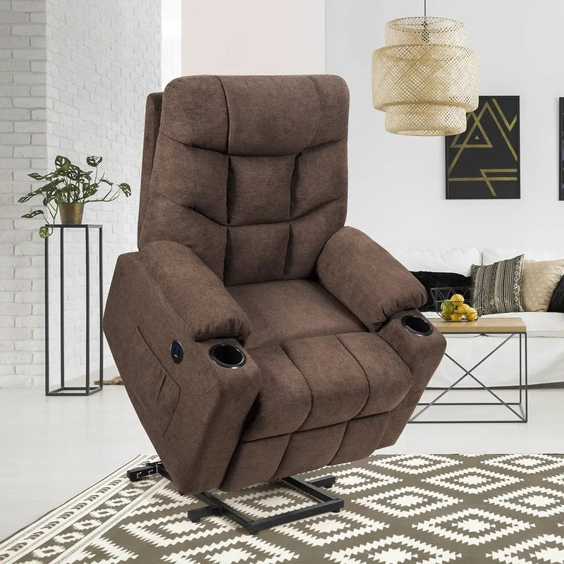 Electric Power Lift Recliner Massage Sofa by DirectDeals