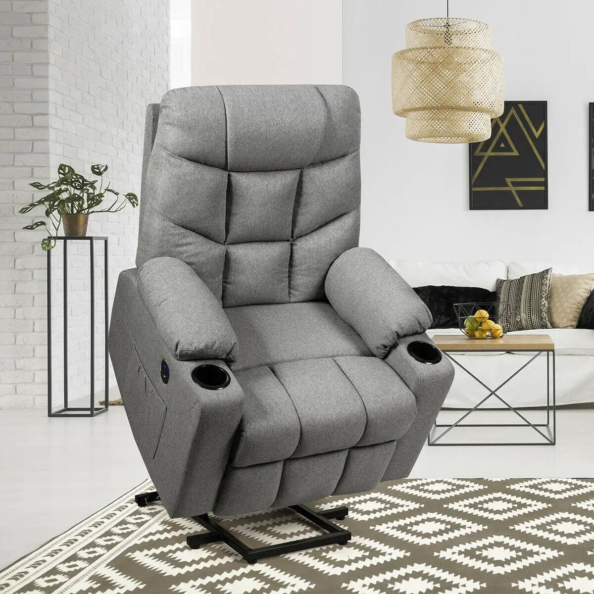 Electric Power Lift Recliner Massage Sofa by DirectDeals