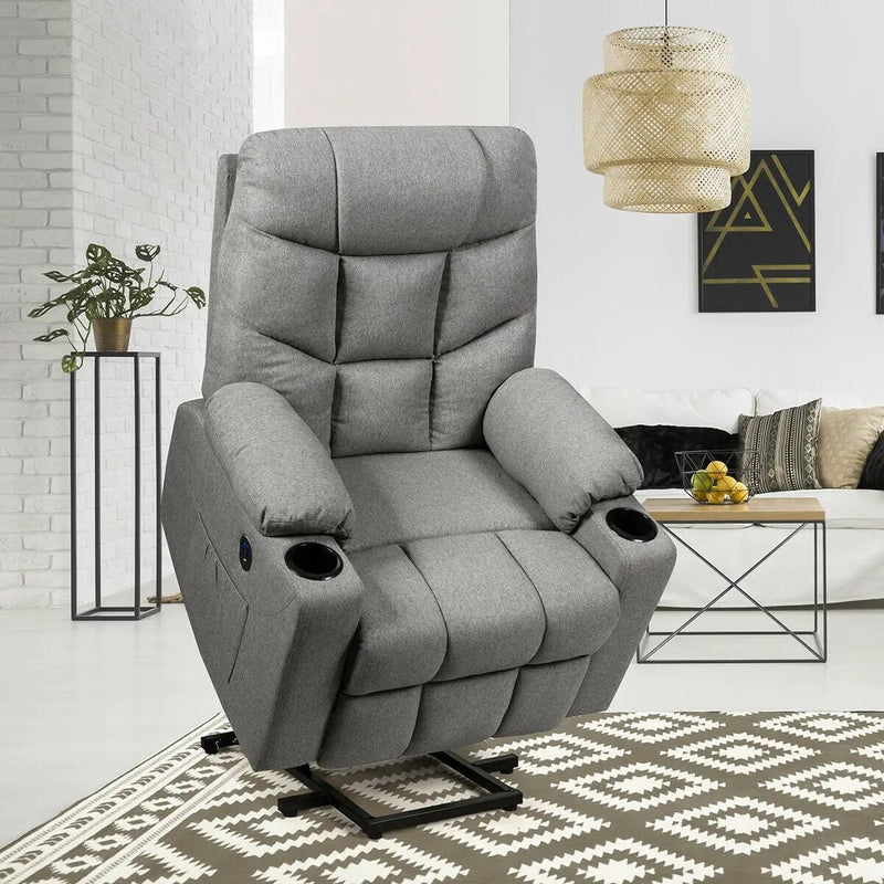 Electric Power Lift Recliner Massage Sofa by DirectDeals