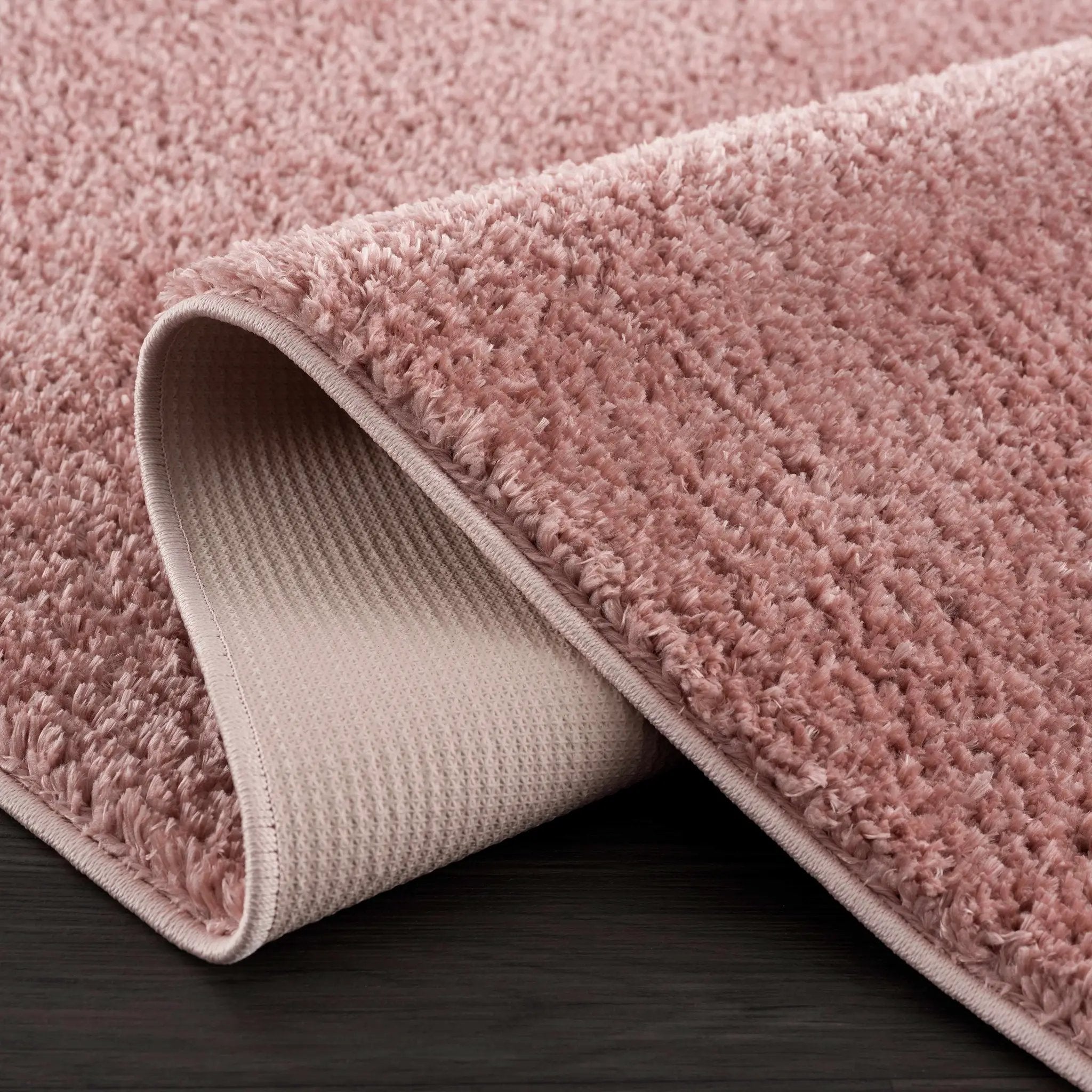 Judy Pink Plush Washable Area Rug - Clearance by Boutique Rugs