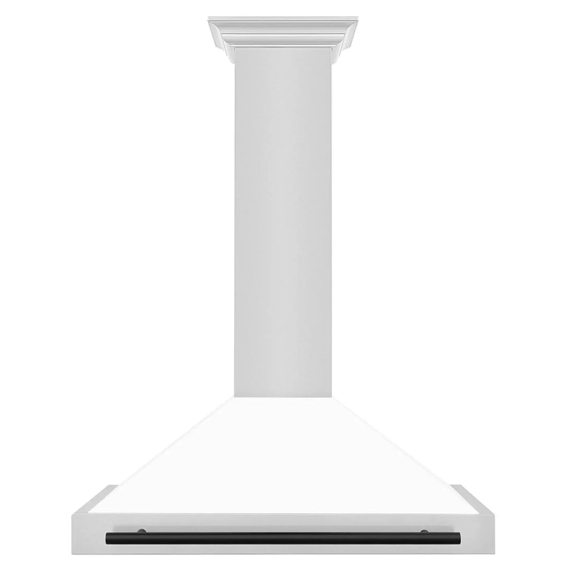 ZLINE 36" Autograph Stainless Wall Range Hood KB4STZ-WM36-MB by Farmhouse Kitchen and Bath