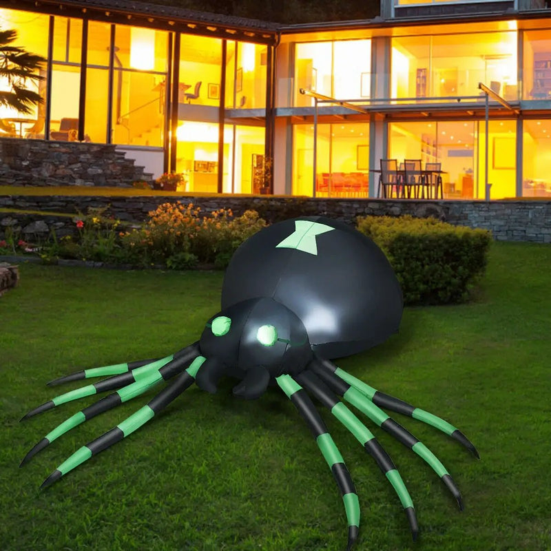 6 Feet Halloween Inflatable Blow-Up Spider by DirectDeals