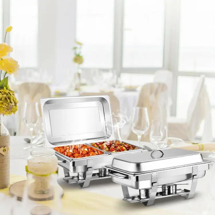 2 Packs Stainless Steel Chafing Dish by DirectDeals
