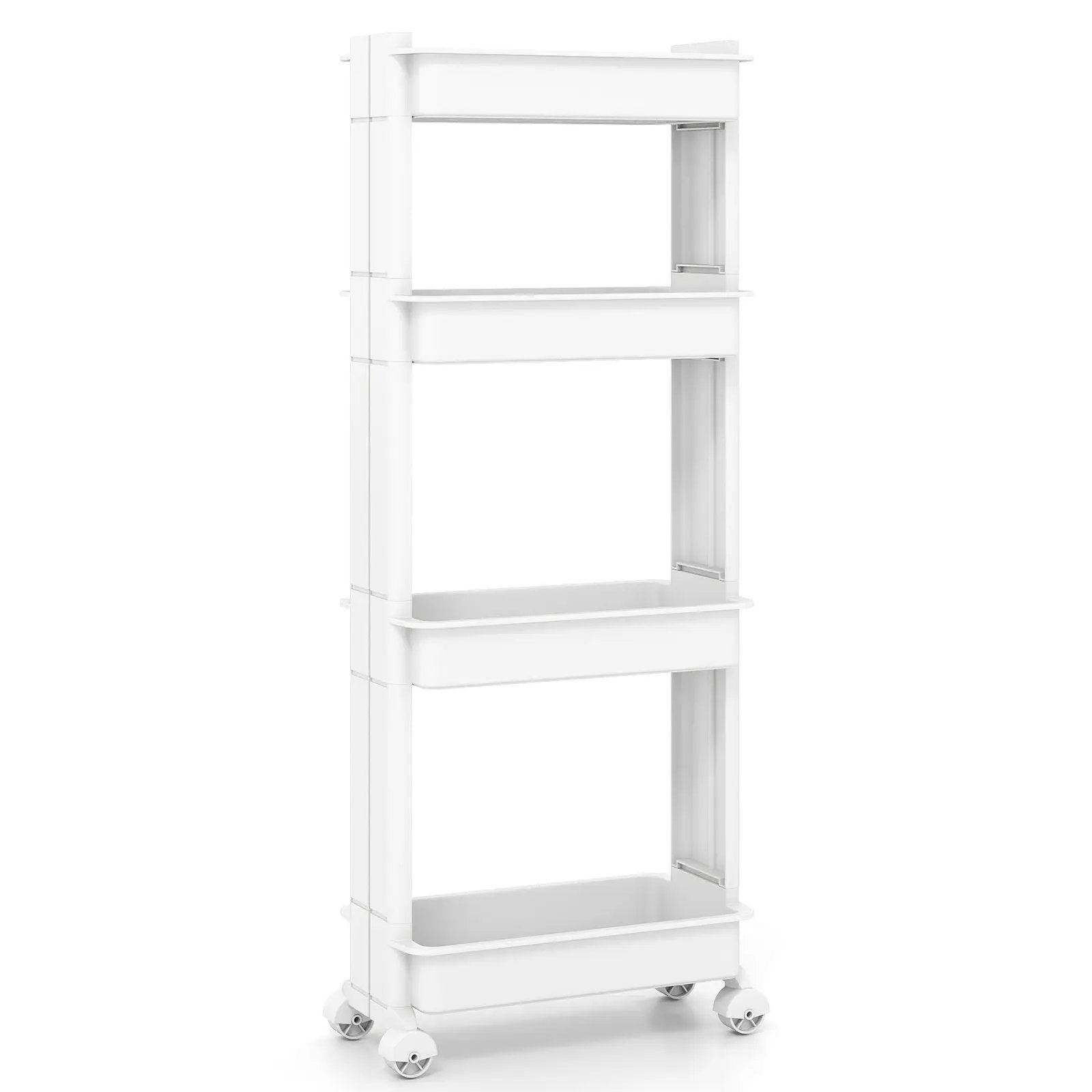 Rolling Utility Cart with Detachable Trays - 3/4 Tier by DirectDeals