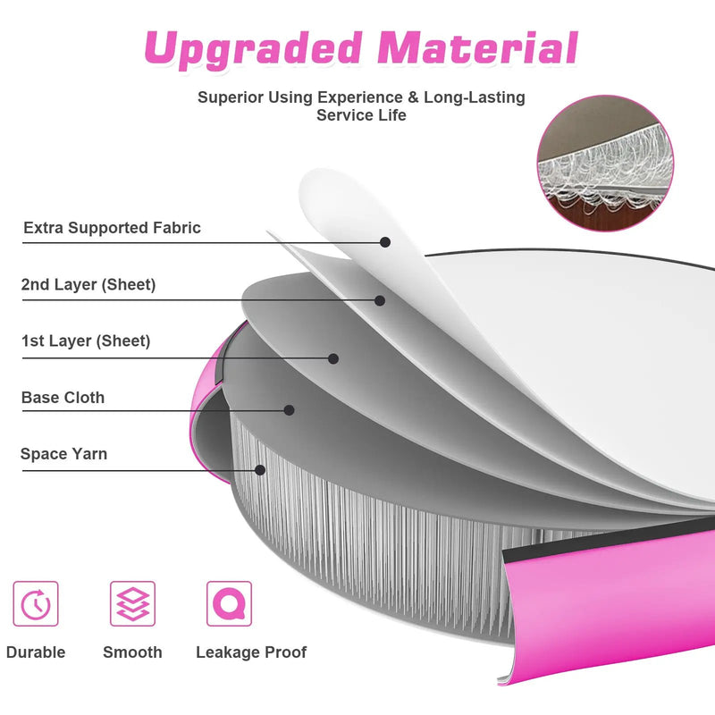 40 Inch Inflatable Round Gymnastic Mat with Electric Pump by DirectDeals