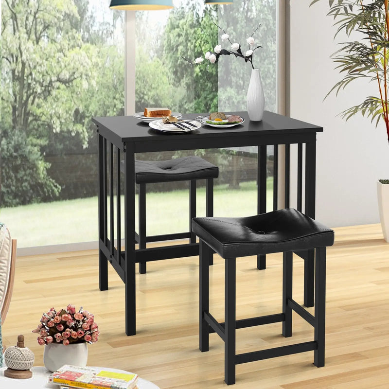 3 Pieces Modern Counter Height Dining Set by DirectDeals