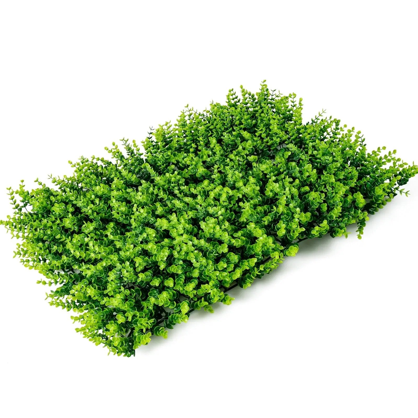 12 Pieces 16 x 24 Inch Artificial Eucalyptus Hedge Plant Privacy Fence Panels by DirectDeals