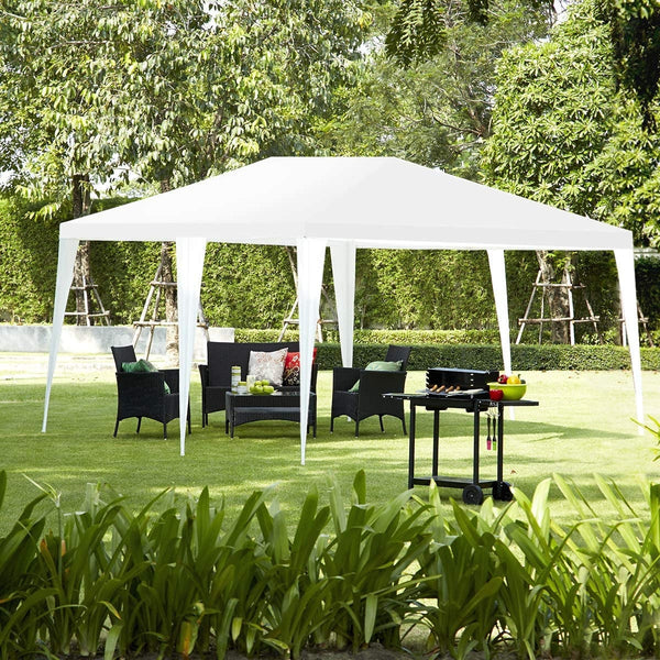 10 x 20 Feet 6 Sidewalls Canopy Tent with Carry Bag-White, photo 2 of 8