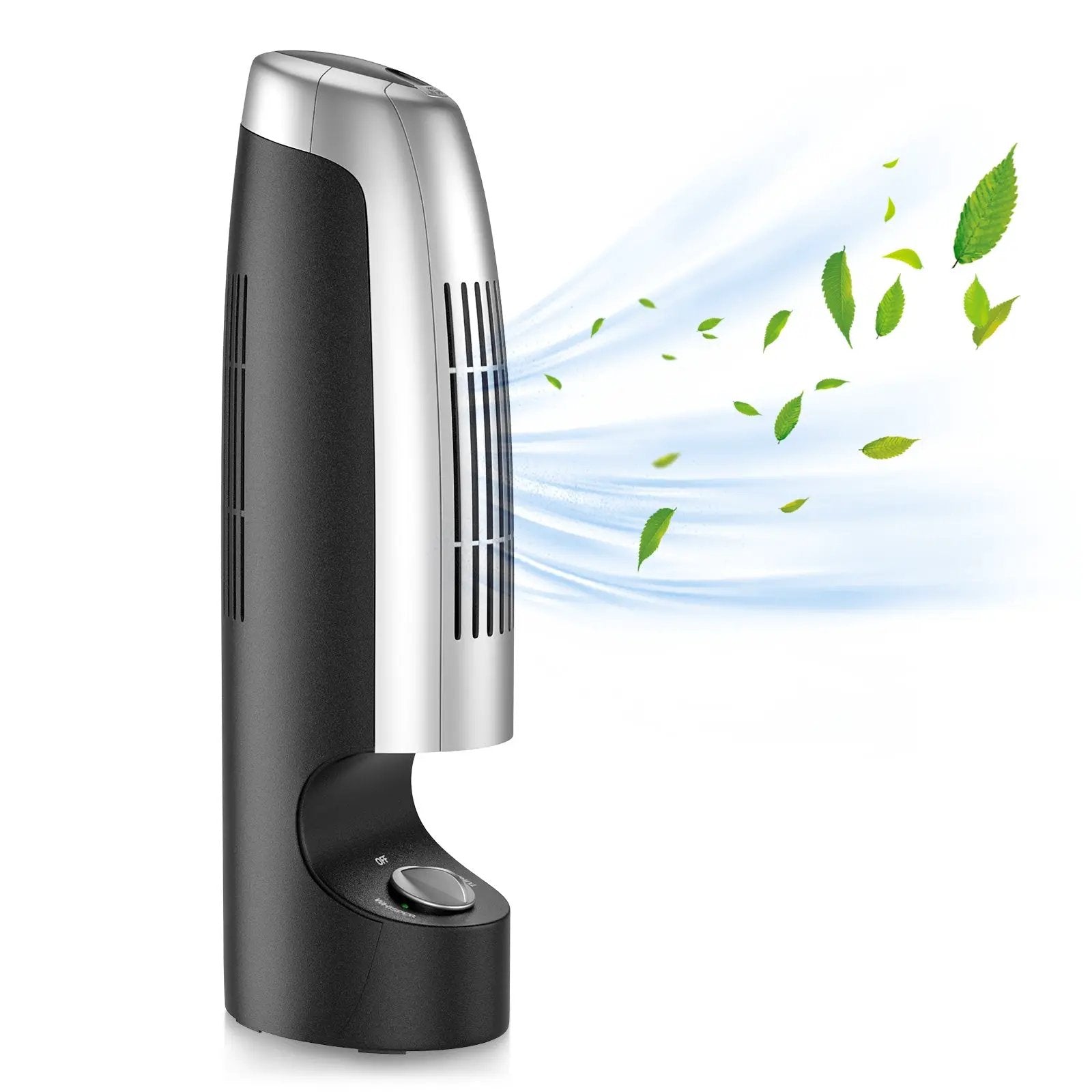 2 Pieces Mini Ionic Whisper Home Air Purifier for Dust and Smoke by DirectDeals