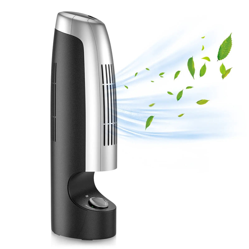 2 Pieces Mini Ionic Whisper Home Air Purifier for Dust and Smoke by DirectDeals