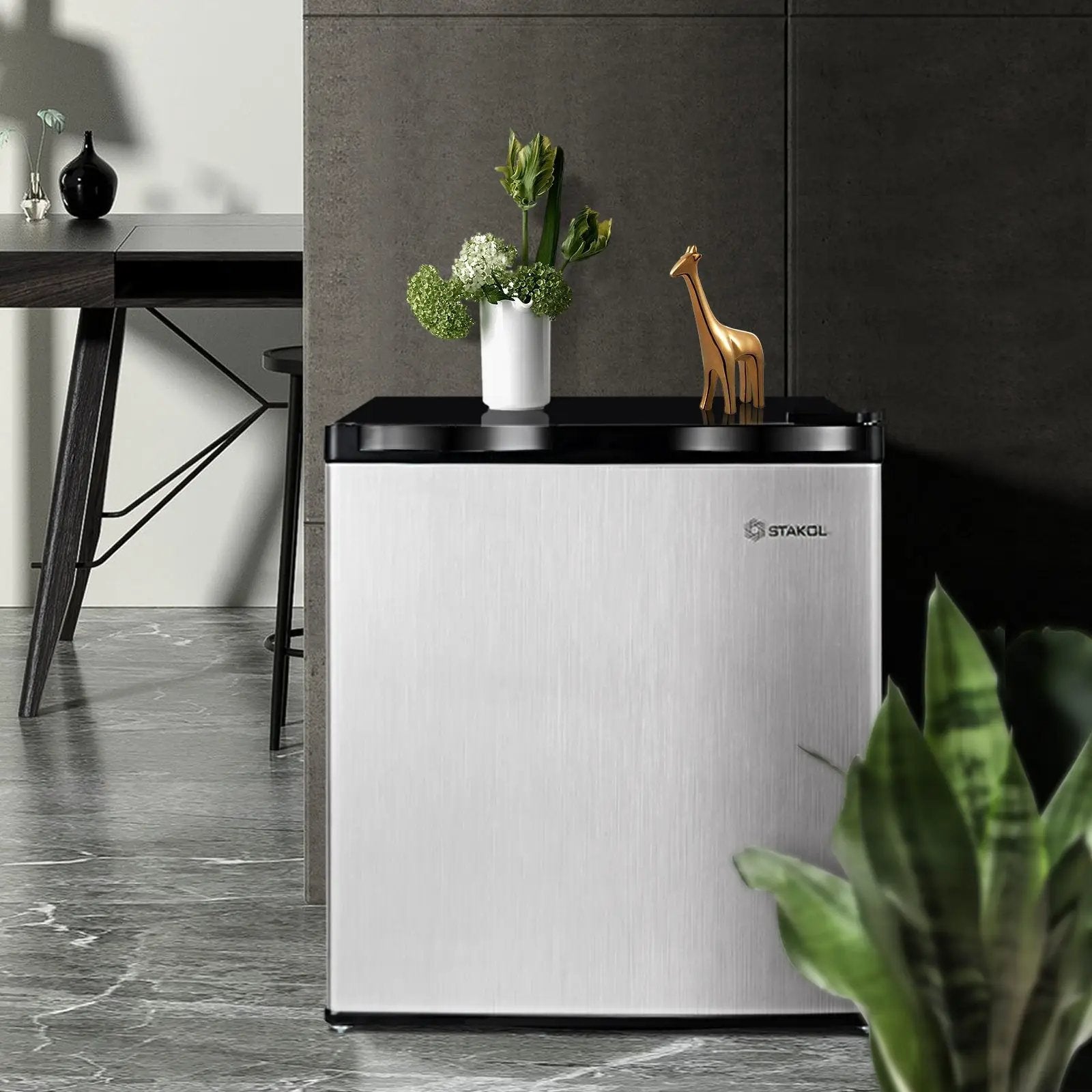 1.1 cu.ft. Compact Single Door Mini Upright Freezer by DirectDeals