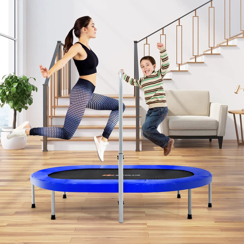 2-Person Foldable Mini Kids Fitness Rebounder Trampoline by DirectDeals