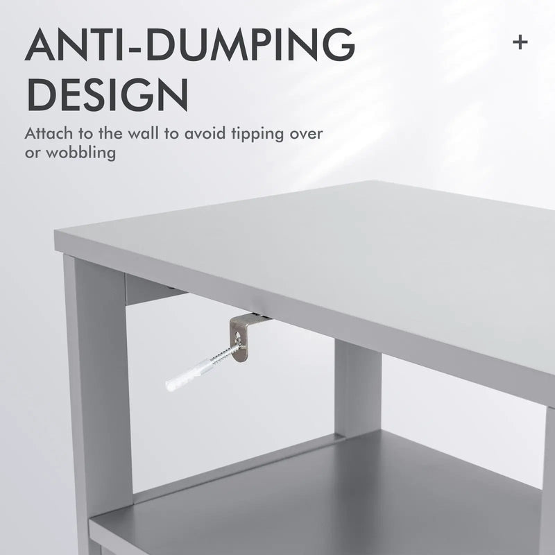 Floor Cabinet Multifunction Storage Rack Organizer Stand by DirectDeals