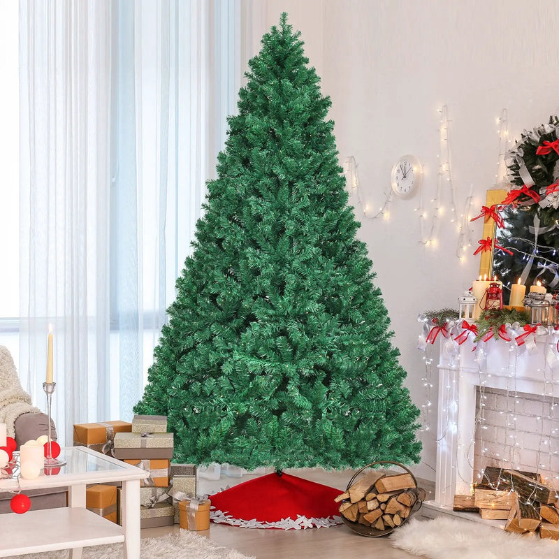 7 Feet PVC Artificial Christmas Tree with LED Lights by DirectDeals