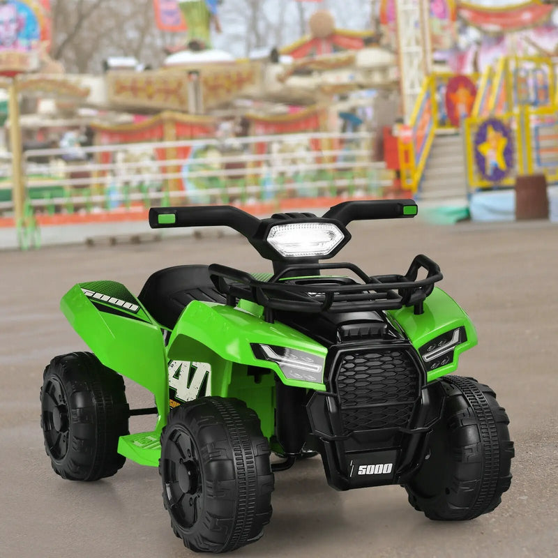 6V Kids ATV Quad Electric Ride On Car with LED Light and MP3 by DirectDeals
