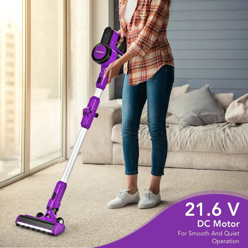 3-in-1 Handheld Cordless Stick Vacuum Cleaner with 6-cell Lithium Battery by DirectDeals