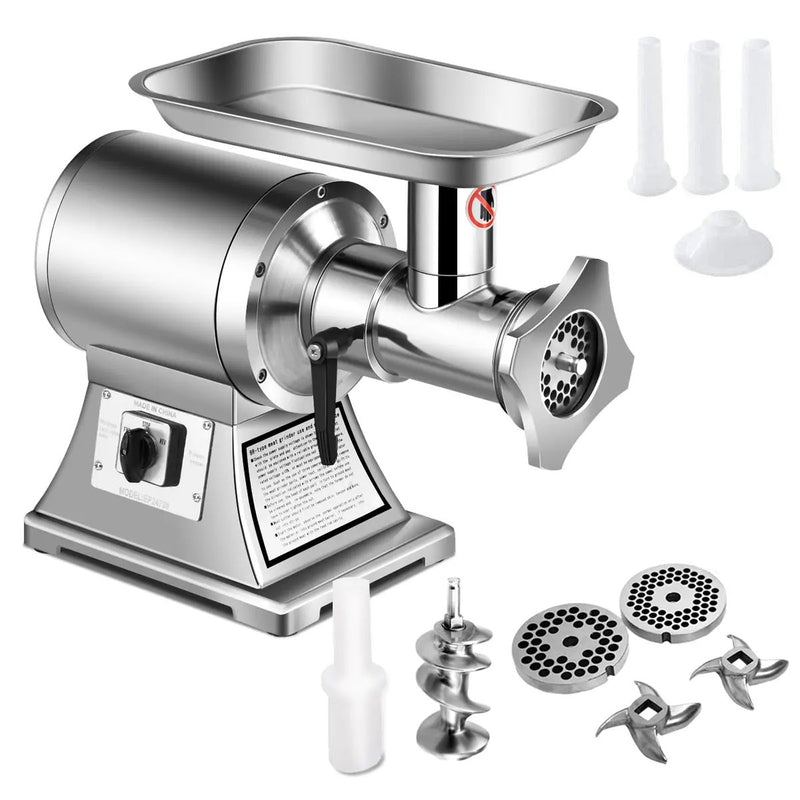 Heavy Duty 1.5HP 1100W 550LB/h Commercial Grade Meat Grinder by DirectDeals