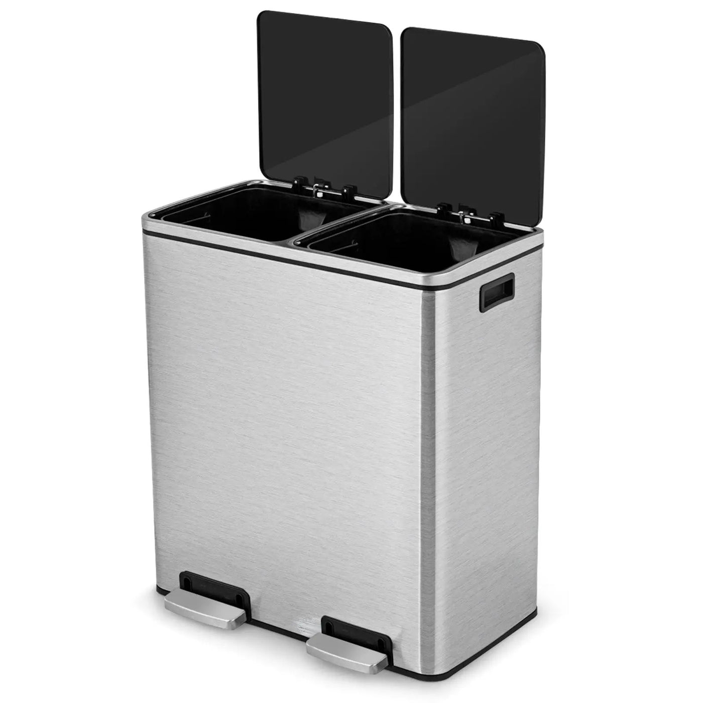 16 Gallon Dual Step Trash Can by DirectDeals