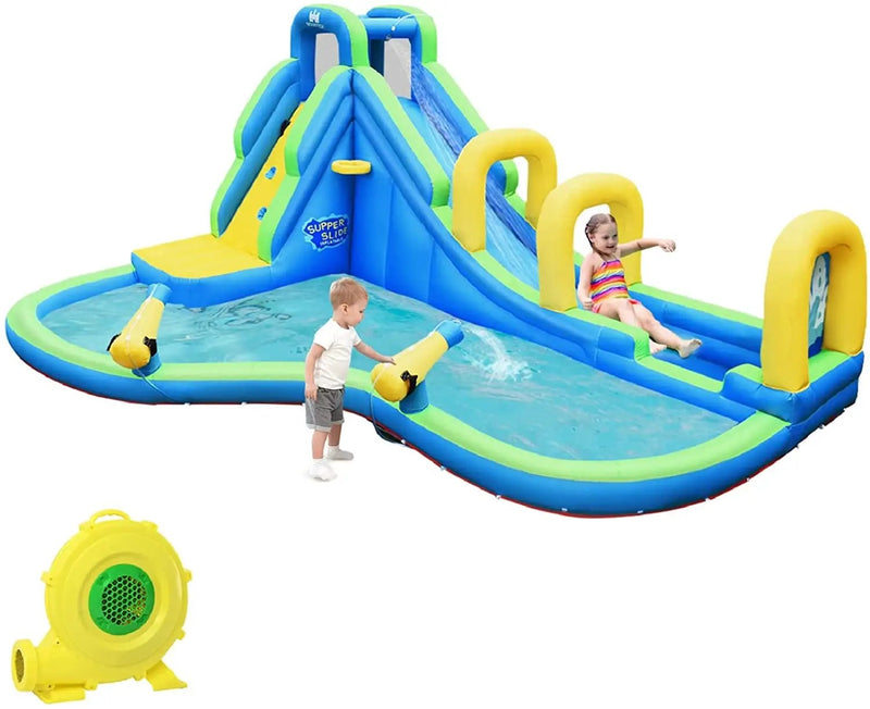 Multifunctional Inflatable Water Bounce with 735W Blower by DirectDeals