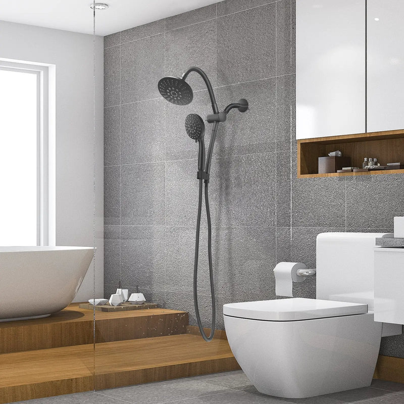 High Pressure Combo Handheld Shower Head by DirectDeals