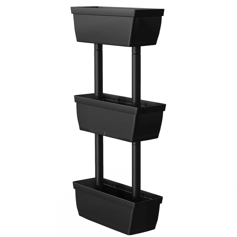 3-Tier Freestanding Vertical Plant Stand for Gardening and Planting Use by DirectDeals
