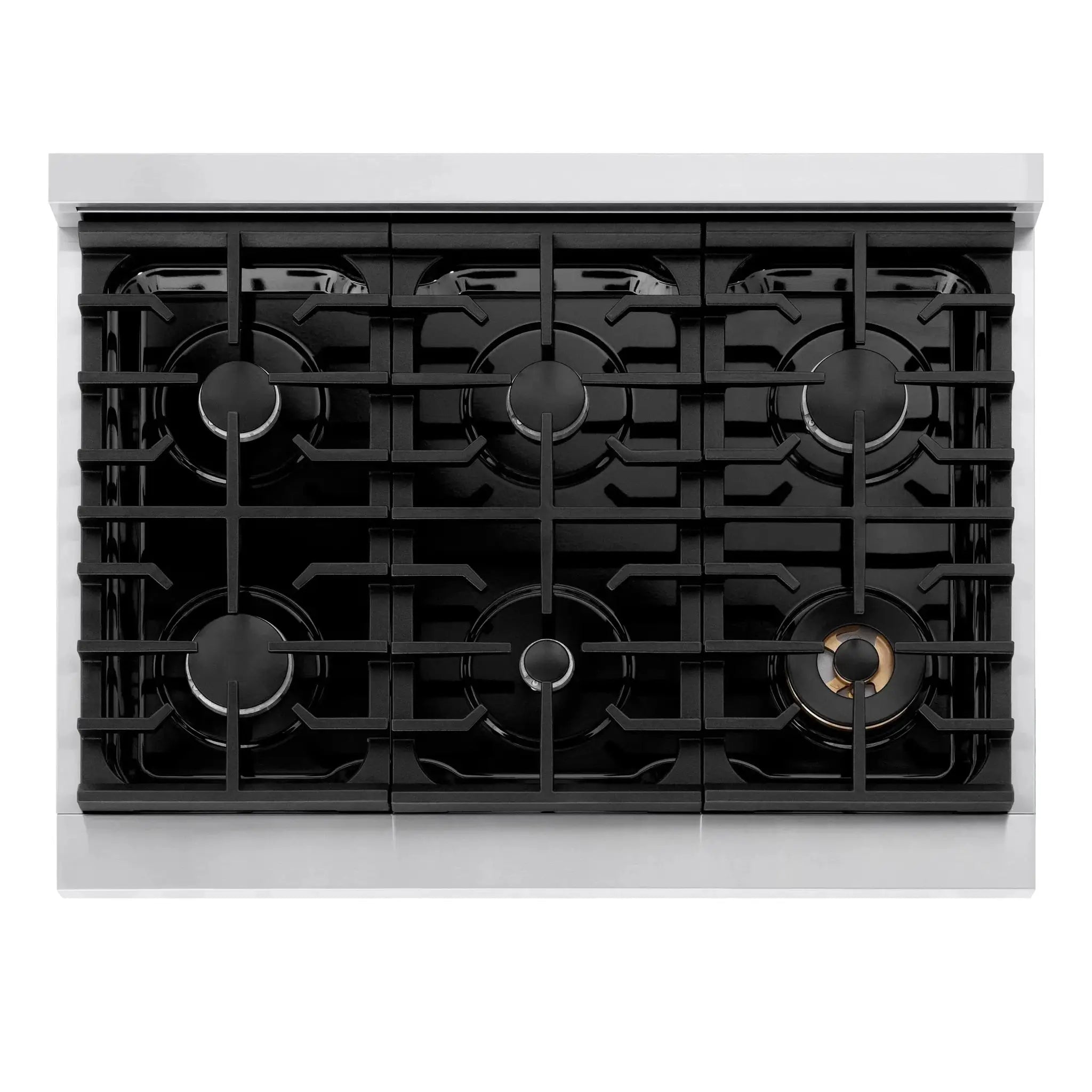 ZLINE 36" Paramount Gas Rangetop Stainless Steel SRT36 by Farmhouse Kitchen and Bath