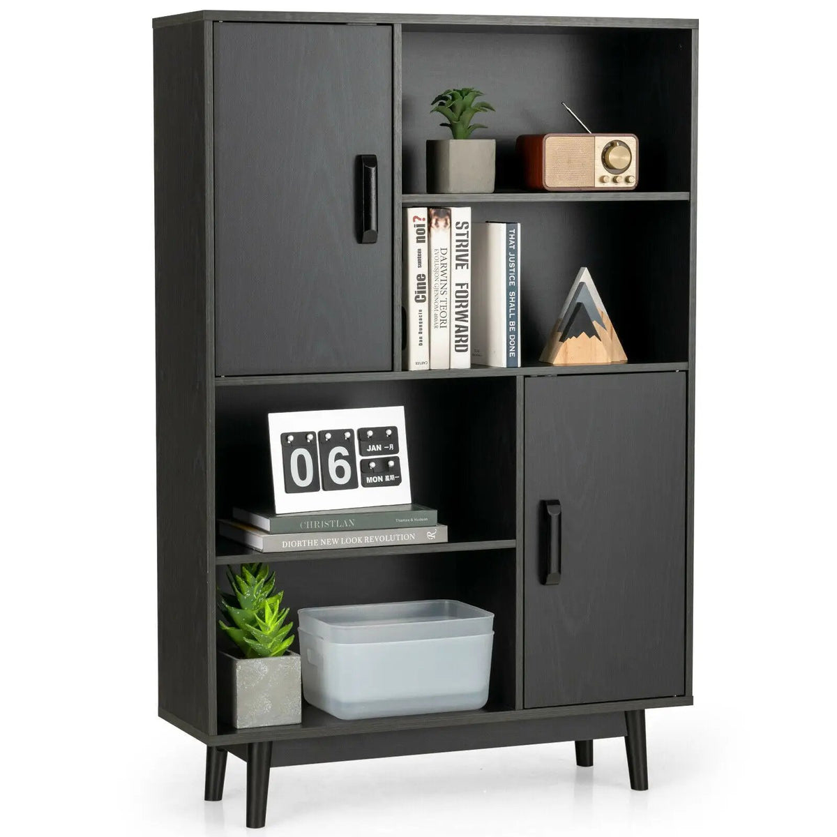 Sideboard Storage Cabinet with Door Shelf by DirectDeals