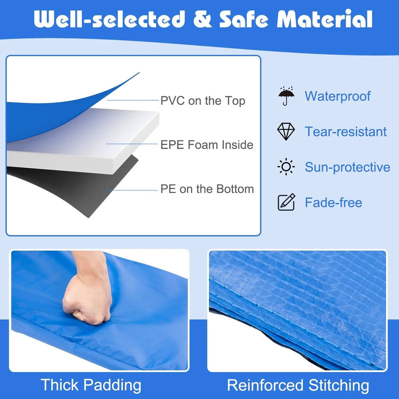 10 Feet Universal Spring Cover Trampoline Replacement Safety Pad by DirectDeals
