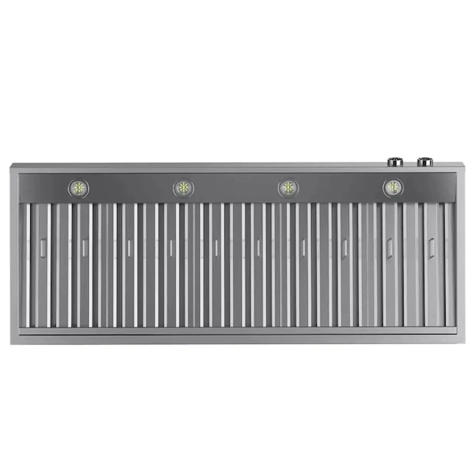 Kucht 60" Ducted Under Cabinet Range Hood Stainless Steel with Digital Controls KRH600-SS by Farmhouse Kitchen and Bath