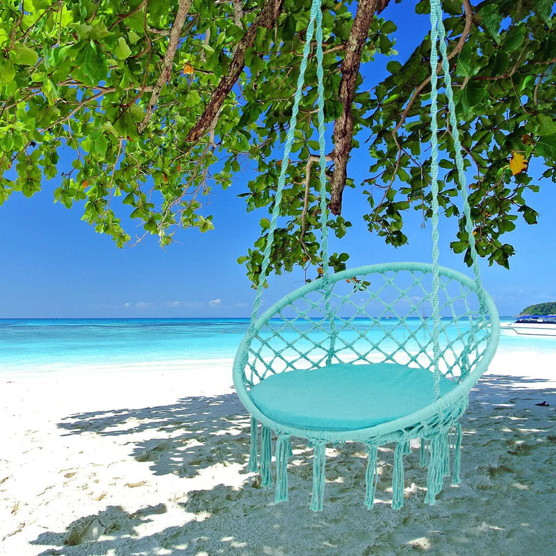 Cushioned Hammock Swing Chair with Hanging Kit by DirectDeals