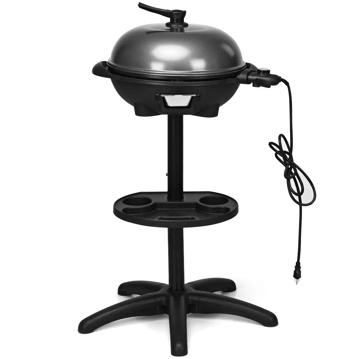 1350 W Outdoor Electric BBQ Grill with Removable Stand Easy to Install by DirectDeals