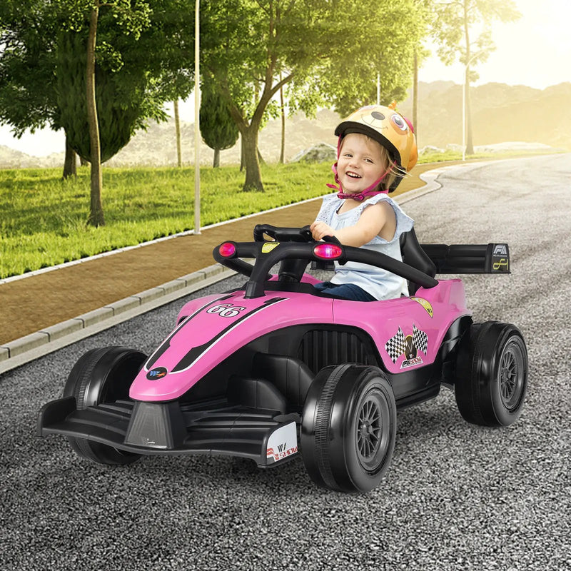12V Kids Ride on Electric Formula Racing Car with Remote Control by DirectDeals