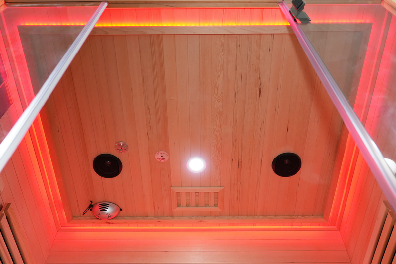 Blisspod I Venetian RED I All-In-One - Full Spectrum + Red Light Therapy I Indoor Premium Sauna I 3 Person, photo 8 of 21