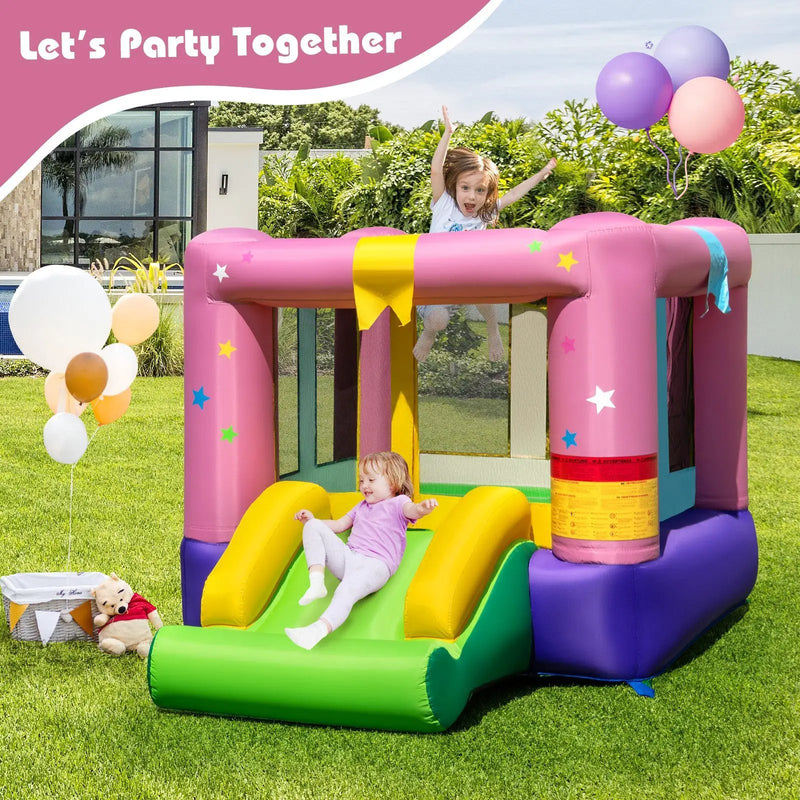 Inflatable Bounce House with Jumping Area for Indoor Outdoor Party by DirectDeals