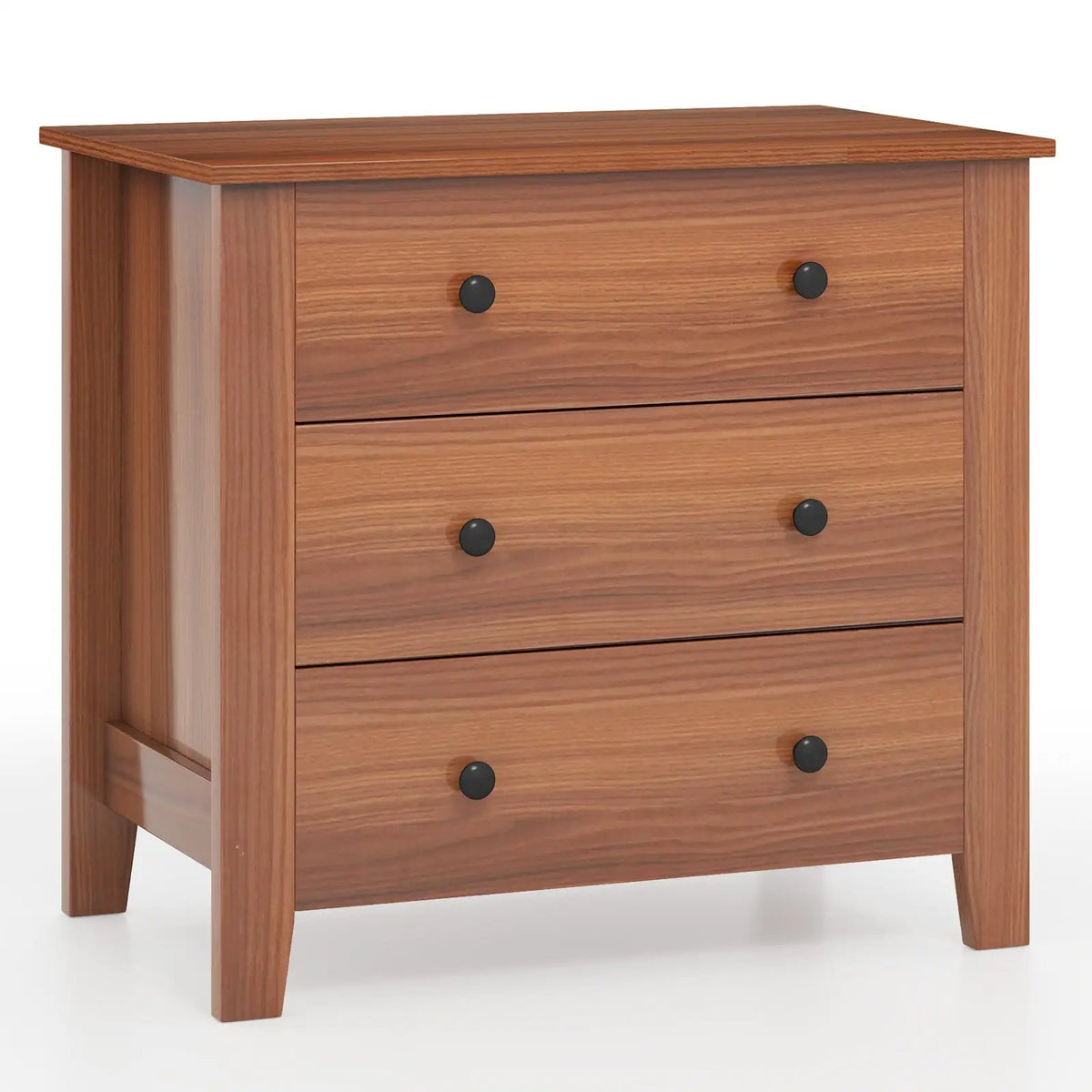 3 Drawer Dresser Chest of Drawers Bedside Table by DirectDeals