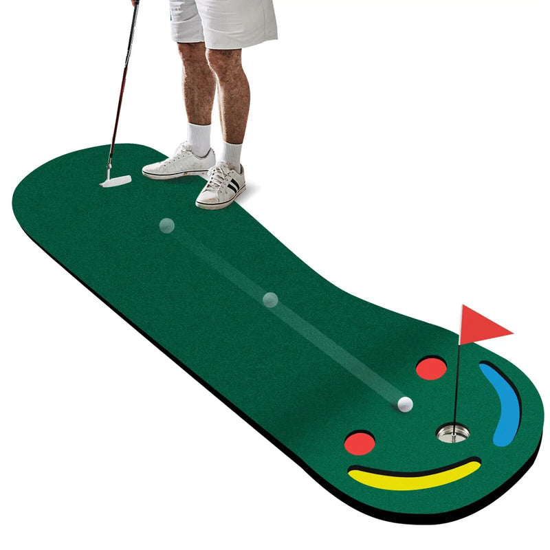 Golf Putting Green Set for Indoor Outdoor Use by DirectDeals