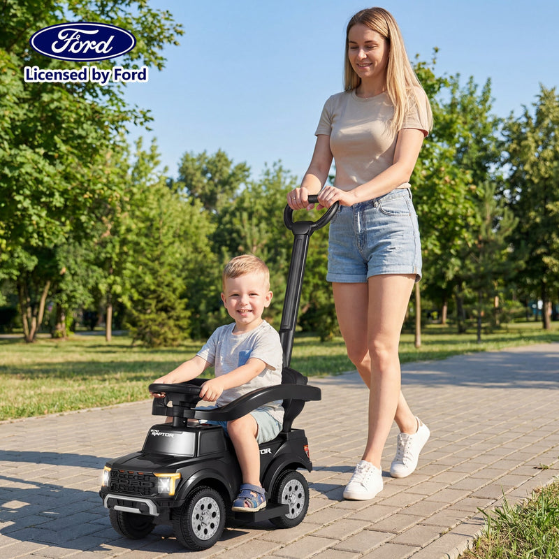3-In-1 Licensed Ford Push Car for Toddlers by DirectDeals
