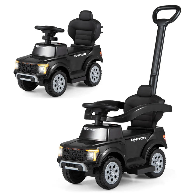 3-In-1 Licensed Ford Push Car for Toddlers by DirectDeals