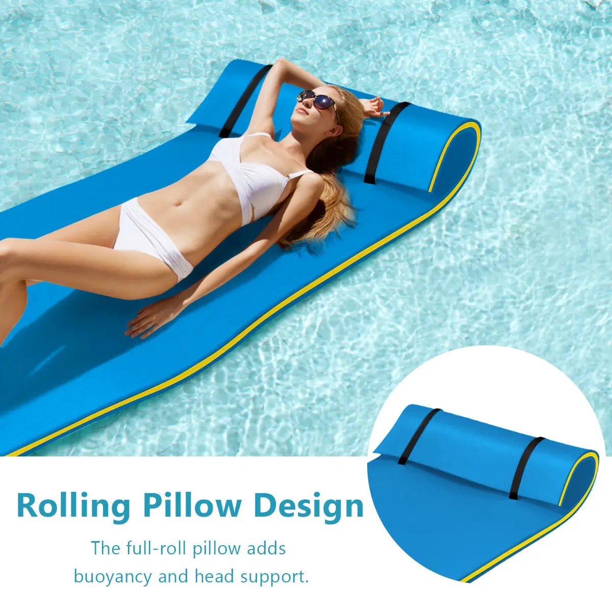 3-Layer Relaxing Tear-proof Water Mat by DirectDeals
