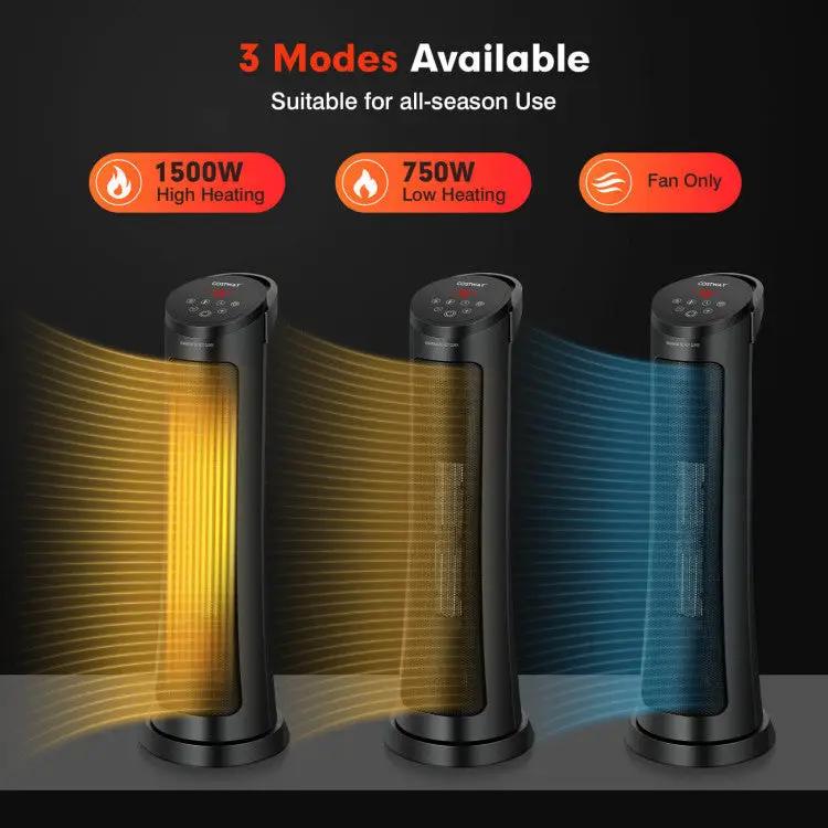 1500W Ceramic Space Heater by DirectDeals