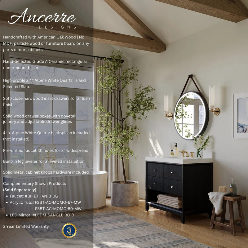 Momo 36" Bath Vanity Set by Ancerre Designs