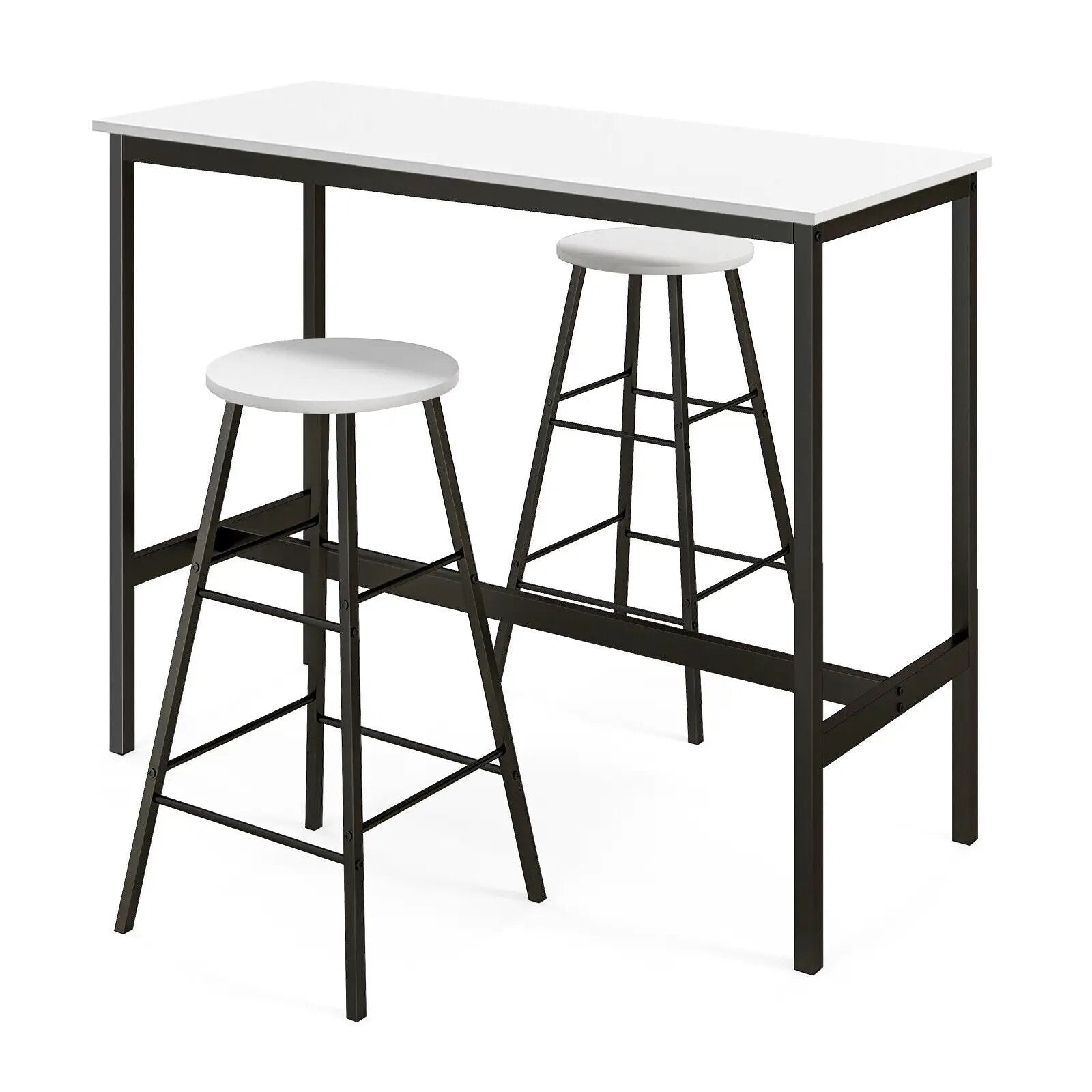 3 Piece Pub Table and Stools Kitchen Dining Set by DirectDeals