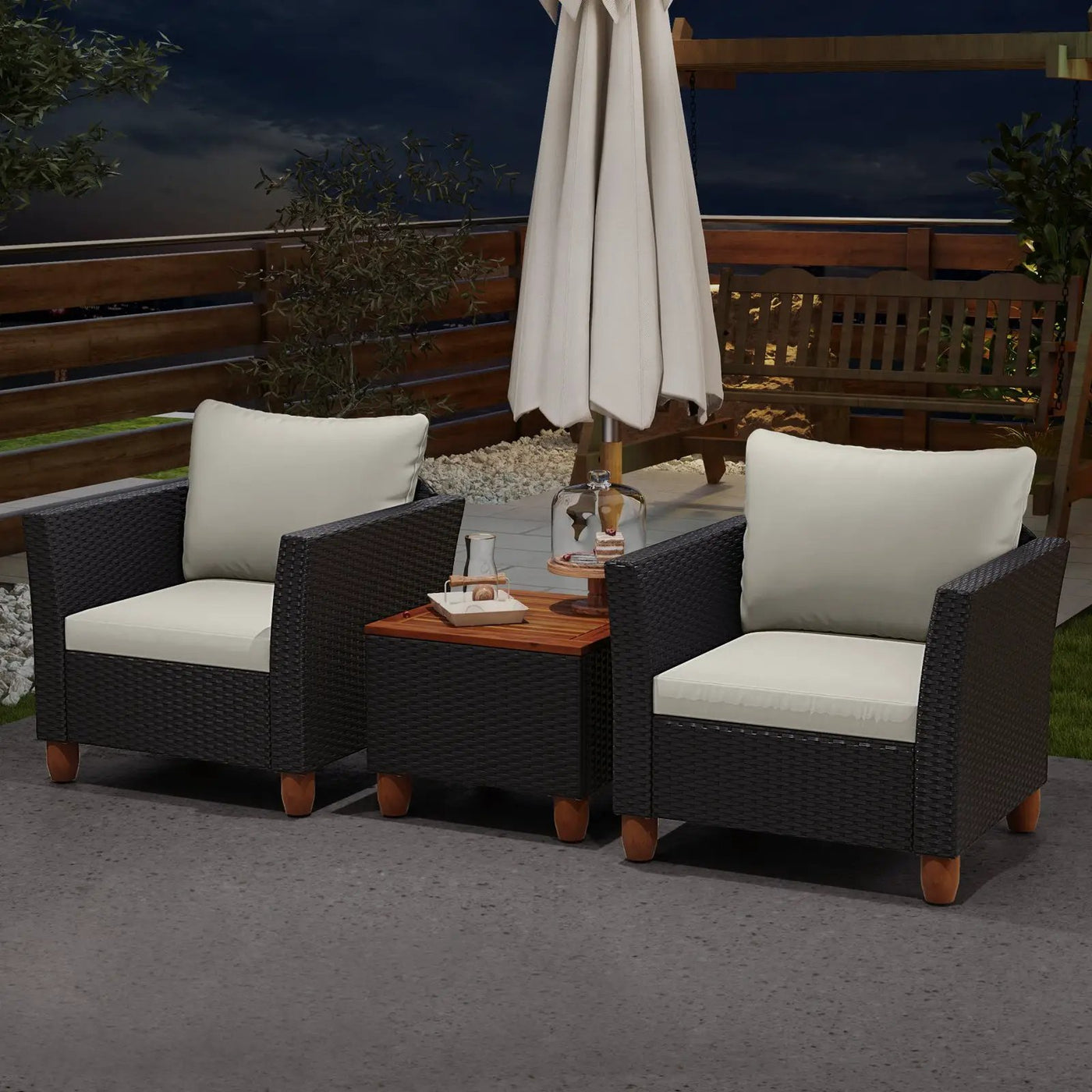 3 Pieces Outdoor Patio by DirectDeals