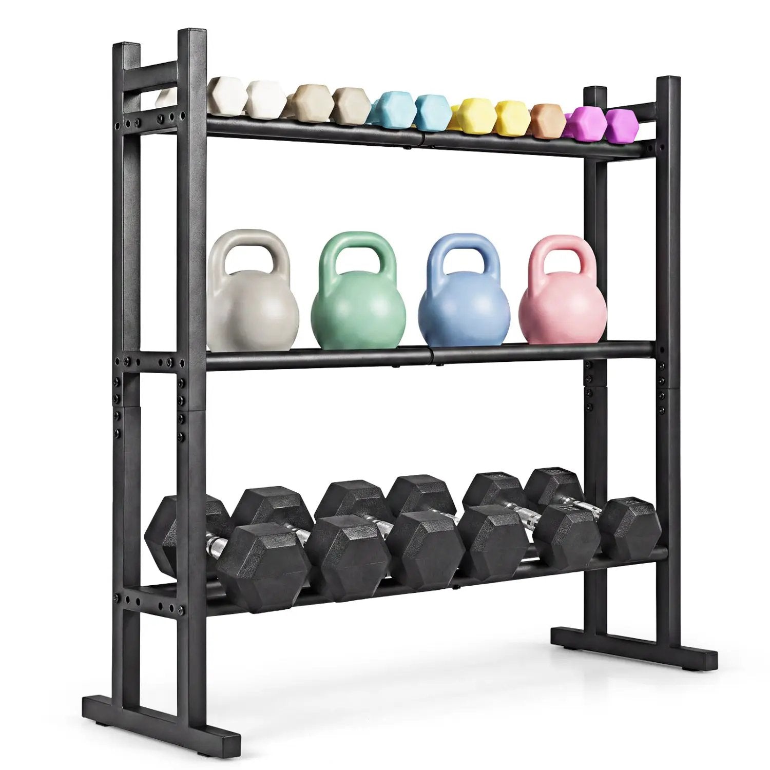 3-Tier Dumbbell Rack with 529 LB Capacity by DirectDeals
