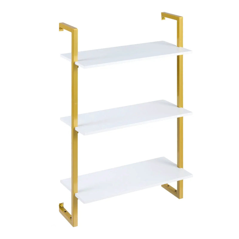 3-Tier Floating Modern Kitchen Shelf for Living Room Home Office and Bathroom by DirectDeals